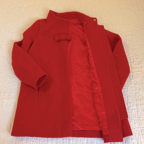 Crewcuts Red Wool Coat - Picture 4 of 5